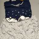 Snoopy Pyjamas Ladies Ladies Top Long or Short Bottoms Options Navy PJs Large