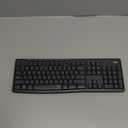 Logitech MK295 Wireless Mouse & Keyboard Combo with SilentTouch Technology, Full Numpad, Advanced Optical Tracking, Lag-Free Wireless, 90% Less Noise - Graphite (Black)