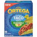 Ortega Guacamole Taco Shells, 4.1 Ounce, 10 Shells (Pack of 6), Best By: 10/17/2025