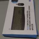Wireless Keyboard and Mouse Combo, 9 Backlit Effects, 4000mAh Rechargeable Backlit Keyboard with Wrist Rest, 6 Button Mouse, 2.4G Full Size Quiet Keyboard Set for Computer, PC, Laptop, Mac, Windows