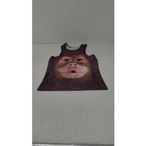 The Mountain Big Face Baby Orangutan Men's Tank, L