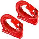 Gedlex 3 Ton Weld on Anchor Hook,Alloy Steel Weld on Hook G80,Heavy Duty Lifting Hook,Welding Hooks for Wrecker Crane Tractor Rigging Lifting 6600Lbs 2pack