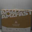 Amzfast 25 Inch White Gaming Monitor 320Hz/300Hz/240Hz, FHD 1080P 1ms Fast IPS Monitor, (HDMI & DP Dual Cable) TV Rheinland Eye Care | AI Crosshair, Night Vision Function