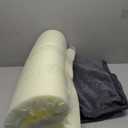 MIHIKK Waterproof Dog Bed Medium Size Dog Orthopedic Dog Beds for Crate with Removable Washable Cover Egg-Crate Foam Pet Pad Mat with Anti-Slip Bottom, 35x22 Inch, Grey