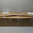 4.5 ft. Pre-Lit Snow Flocked Hinged Artificial Christmas Tree with 120 LED Lights