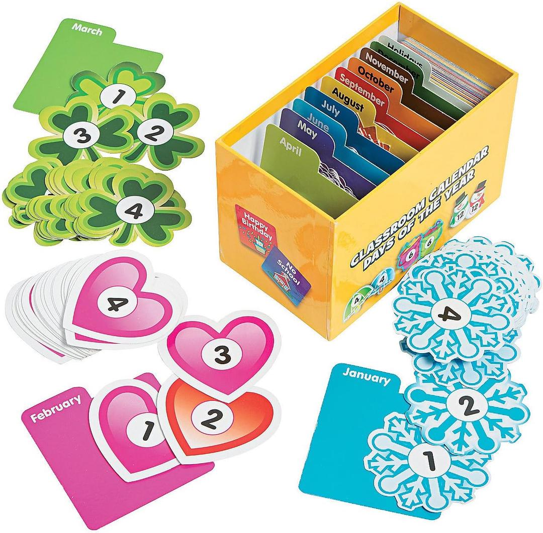 Classroom Calendar Days of the Year