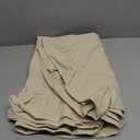 GLORY SEASON Retro Farmhouse Ruffle Tablecloth Cotton Flounces Trim Washable Table Cover Tablecloths for Rectangle Table Baby Shower Kitchen Party Wedding Decor 60''x84''