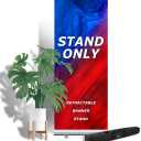 ZORUMOI Retractable Banner Stand 31"x80" Aluminum Roll Up Banner Stand Advertising Display
