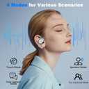 Translation Earbuds, 3-in-1 AI Language Translator Earbuds with Premium Sound, Long Battery Life, Translating Earbud with Charging Case for Business, Learning, and Travel, Modern Black