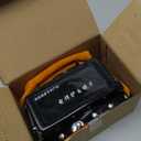 Welding Helmet Mask with Lens, Leather Welding Hood Work Hat, Adjustable Welding Helmet Mask, Sweat Absorption, Heat Resistant, Breathable, for Welding Workplaces, Sun Yellow+Black