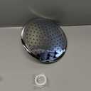 Waterfall Showerhead - 9 Inch Large Overhead Rain Shower Head - High Flow Best With Extension Arm, 2.5 GPM - Chrome