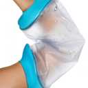 Asunby PICC Line Shower Cover Picc line Sleeve cover for upper Arm Waterproof IV & PICC Line Protector for Broken Wound Elbow Reusable showering post Surgery (Medium)