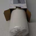 Memory Foam Pillow, Comfortable Neck Pillow, Ideal for Side, Back and Stomach Sleepers, Washable Pillowcase, 61 x 41 x 11.5 Cm (Silvery)