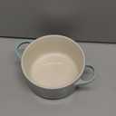 Le Creuset Stoneware Mini Round Cocotte, 24 oz., Sea Salt