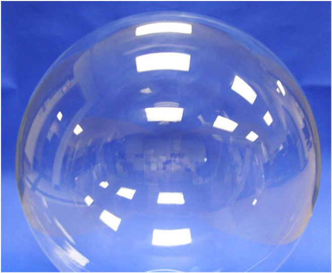 Transparent Plastic Sphere, 8"