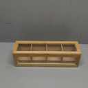 Tea Bag Organizer, Bamboo Tea Bag Holder, with Magnetic Lid & Window – 4 Compartments Tea Bag Storage for Kitchen Countertop – Eco-Friendly, Space-Saving & Giftable for Tea Lovers (13.5" x 4" x 4.1")