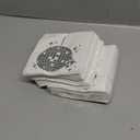 160 Pack Disco Party Cocktail Napkins Stylish Disposable 70s 80s 90s Party Supplies Disco Cocktail Napkins for Engagement Birthday Graduation Baby Shower Supplies(Silver)