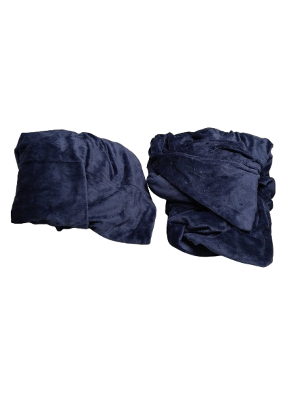 Two Small Blue Bed Sheets