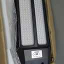 Adewalk 6000W Solar Lights Outdoor - 7000K Daylight, Large Lamp Beads, Optical Convex Lens, Solar Street Lights Outdoor with Motion Sensor and Remote Control, Dusk to Dawn for Yard, 2 Pack