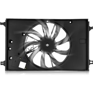 625180 Radiator Cooling Fan Assembly Fits for 2023-2024 Toyota Corolla L4 2.0L for 2022-2024 Toyota Corolla Cross L4 2.0L Replaces OE TO3115219 16361F2180