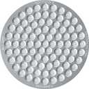 Normcore 53.3mm Puck Screen, 0.8mm Thickness, Lower Shower Screen, Reusable Metal Filter for Breville Sage 54mm Portafilter Basket, 316 Stainless Steel