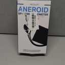 LotFancy XXL Blood Pressure Cuff Manual Adult, Professional Thigh BP Cuff 16"-26", Extra Large Adult Size Sphygmomanometer with Carrying Case and Zero Calibration for Home Use, Nursing Student, Doctor (Black)