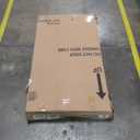 Mom's Choice-GROWNSY Baby Gate for Stairs, 29.5"-48.4" Pressure Mounted Baby Gate for Top of Stair&Doorway with V-Shaped Rods, Anti-Trip Pedal, Extra Wide Stairs Dog Gate Easy Install w/Red Reminder, White