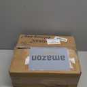 2 Pcs Desk Trash Can with Swing Lids, 12 Rolls of Trash Bags, 2L Brushed Stainless Steel Countertop Garbage Bin Small Wastebasket with Lid for Office Desk, Coffee Table(Silver)