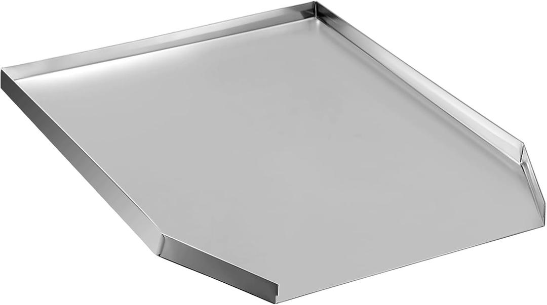 FillTouch Stainless Steel Dish Drain Rack with End Opening, Kitchen Drainboard, Rustproof Utensil Drying Rack for Sink Countertop
