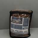 ZNSAYOTX Super Stretch Couch Cover (72"-92") Universal Sofa Covers with Elastic Bottom, Dog Cat Pets Friendly Washable Furniture Protector Fitted Sofa Slipcovers Stay in Place (Brown, Sofa)