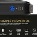 HALO Bolt Ultimate 3 Portable Car Battery Jump Starter | 130 PSI Air Compressor, 55.5Wh USB Power Bank, Large Display, Emergency Floodlight & Charger, Jumps Cars SUVs & Trucks, Inflates Tires Yellow