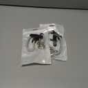 2 x Phone Wrist Strap - Universal Multi-functional Polyester Woven Wristband For Mobile Phones, with Two Tether Tabs and One Leather Buckles (Light grey)