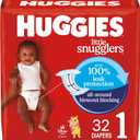 Huggies Size 1 Diapers, Little Snugglers Baby Diapers, Size 1 (8-14 lbs), 32 Count, Packaging May Vary (6 Pack)