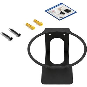 Universally Wall Mount Holder for Sound Box Stand with Quick Setup and Sleekly Appearance Black or White Finish Option Shelf