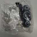 GE Traditional Rabbit Ears Indoor Black TV Antenna, 15 inch Extendable Dipoles and Circular Loop, Tabletop Antenna, Digital, HDTV Antenna, Smart TV Compatible, 4K 1080P VHF UHF, Compact Design, 33676 Rabbit Ear Antenna