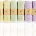 100% Rayon from Bamboo Baby Washcloths Soft Baby Wipes