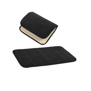 Door Door Mat Set 2 Pcs Front Back Door Mats Memory Foam Anti-Slip Rug