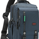 NICGID Sling Bags Chest Shoulder Backpacks, 12.5'' 13.3'' 14.1'' 15.6''Laptop Backpack Crossbody Messenger Bag Travel Outdoor