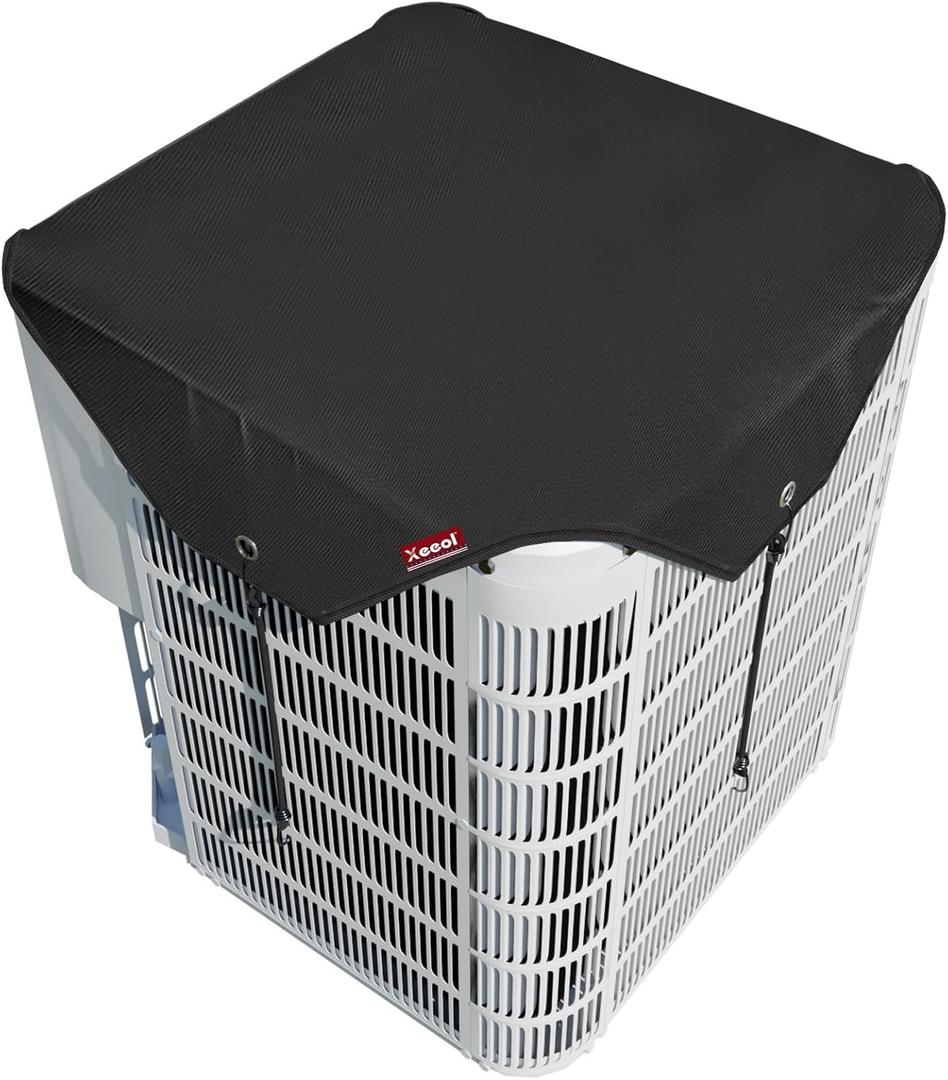 Air Conditioner Covers for Outside Units 36 x 36, 600D Waterproof AC Cover, AC Condenser Winter Cover - Snowproof, Rainproof