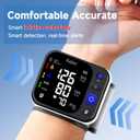 Wrist Blood Pressure Monitor2026 New Upgrade, Automatic Digital Blood Pressure Cuff Wrist with Large Display Bp Machine Blood Pressure Monitors for Home Use,99x2 Sets Memory with Storage Bag
