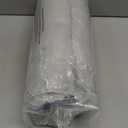 Himax Small Cat & Dog Bed with Cover, Calming Dog Bed for Small Dogs,Anti-Anxiety Donut Dog Bed with Attached Blanket,Washable Round Fluffy Pet Bed (20"/26"/35")Light Grey