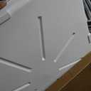Eastman Washing Machine Drain Pan, 30 Inch x 32 Inch OD, Plastic Tray, White, 52525