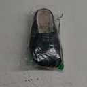 COFACE Mens Cozy Memory Foam Scuff Slippers Casual Slip On Warm House Shoes Indoor/Outdoor Sandal Slippers With Arch Support Rubber Sole Size 7-15 (9, Black)