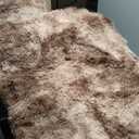 Large Shag Area Rugs 9 x 12, Tie-Dyed Plush Fuzzy Rugs for Living Room, Ultra Soft Fluffy Furry Rug for Bedroom, Indoor Carpet Nursery Rugs for Kids Room Home Decor, Coffee