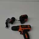 BLACK+DECKER 12V MAX Cordless Drill/Driver, Battery and Charger Included (BDCDD12C)