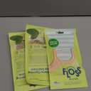 SmartLifeco Eco-Friendly Dental Floss Picks (150ct) - Flossers Made with Straw Wheat Blend, Superior Anti-Shred Thread for Tight Gaps, Tooth Pick Stick for Adults, Soft on Gum & Teeth, Vegan, Mint  