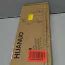 HUANUO Single Monitor Mount, 13 to 32 Inch Gas Spring Monitor Arm, Adjustable Stand, Vesa Mount with Clamp and Grommet Base - Fits 4.4 to 19.8lbs LCD Computer Monitors (White)