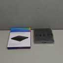 External Blu-ray Burner, 6X BD-RE Writer & 3D Blu-ray Player, USB 3.0 & Type-C Portable Optical Drive, CD/DVD Reader Burner for Laptop Desktop PC, Compatible with Windows 11/10/Mac OS/Linux