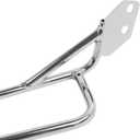 Rear Rack Accessories Replacement for Yamaha Bolt VStar 1300 950 XVS950 XVS1300 XVS13CTB XV1900 Roadliner Stratoliner Rear Cargo Luggage Pannier Rack(Chrome)