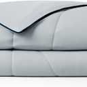 Dream Valley Outlast Queen Cooling Comforter, NASA-Grade Instant Cooling Blanket for Hot Sleepers, Luxurious Comforter for All Season, Cool Grey, 90"x90"